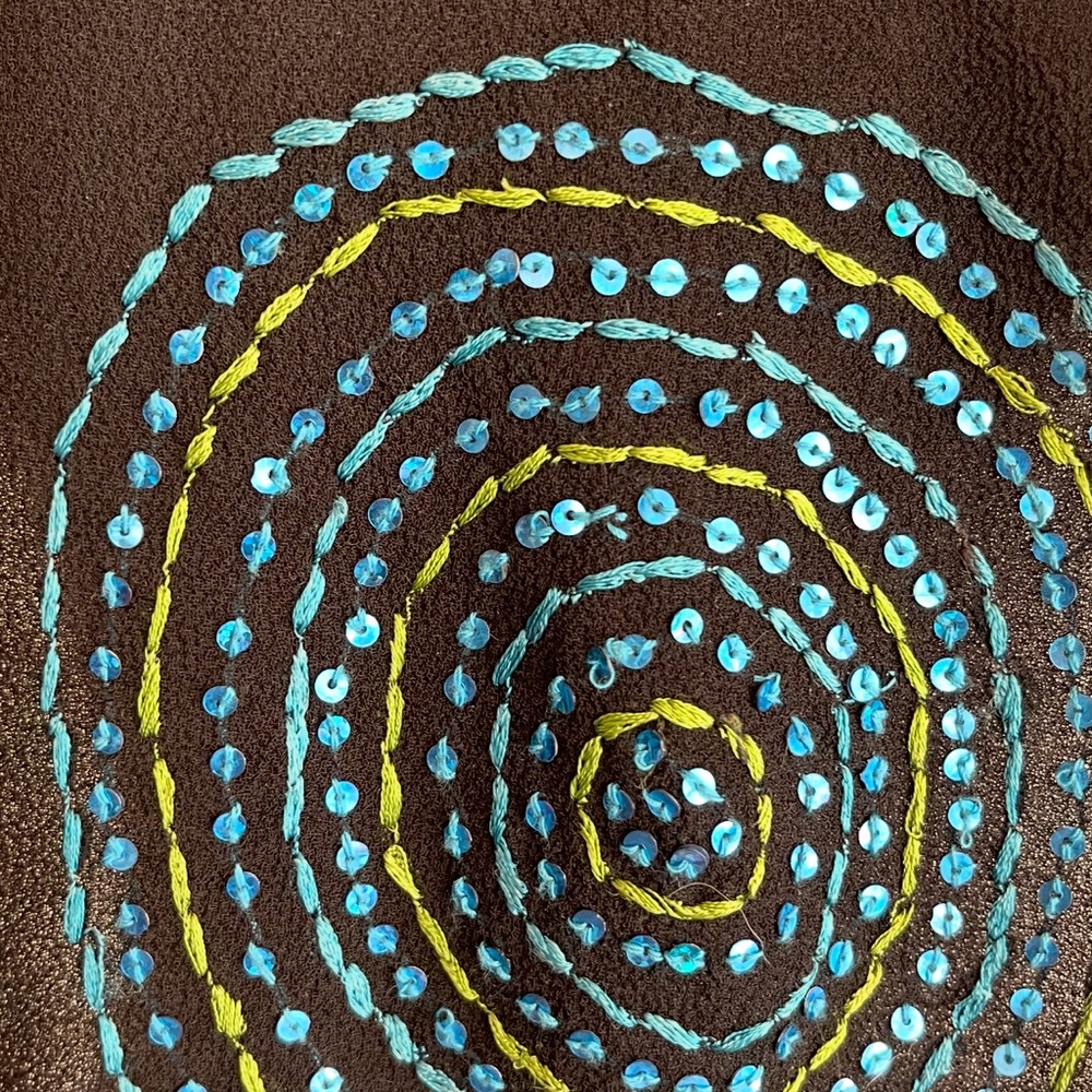 Colorful Patterned Scarf - Picture 6 of 12